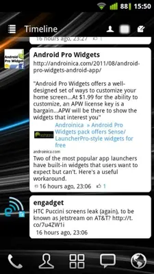 APW Theme White Blobs android App screenshot 0